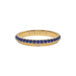 Bague arc-en-ciel bleu Fortune