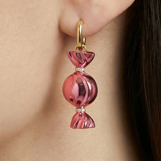 Pink Candy Pendant | Mono Earring
