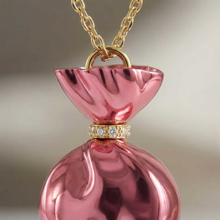 Pink Candy Pendant | Mono Earring