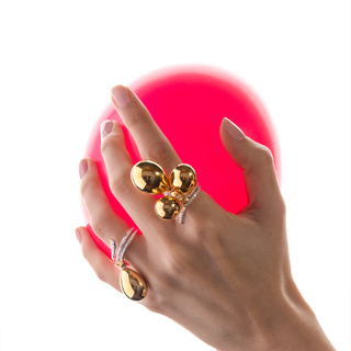 Classic Gold Balloon Ring