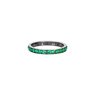 Classic Emerald Band Ring