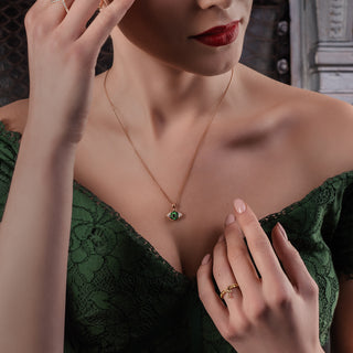 Spare Key Ring in Yellow Gold