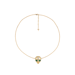 She’s an Alien Necklace in 18k Gold Vermeil