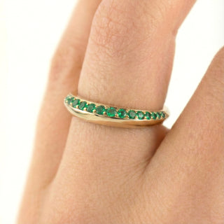 Green Moon Ring